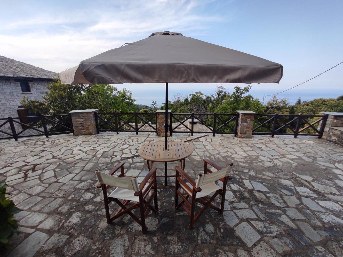 Cozy Blue Stone House With A Great Sea View. Tsagarada